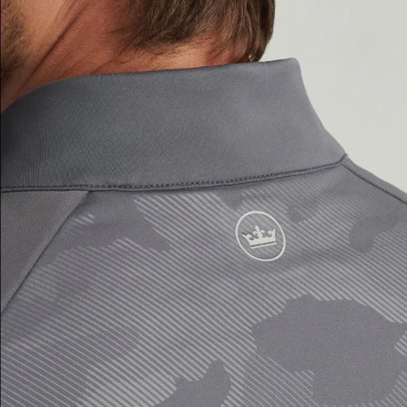 Peter Millar Men's XL Iron Camo Merge Hybrid Jacket MSRP $245 - Picture 2 of 13